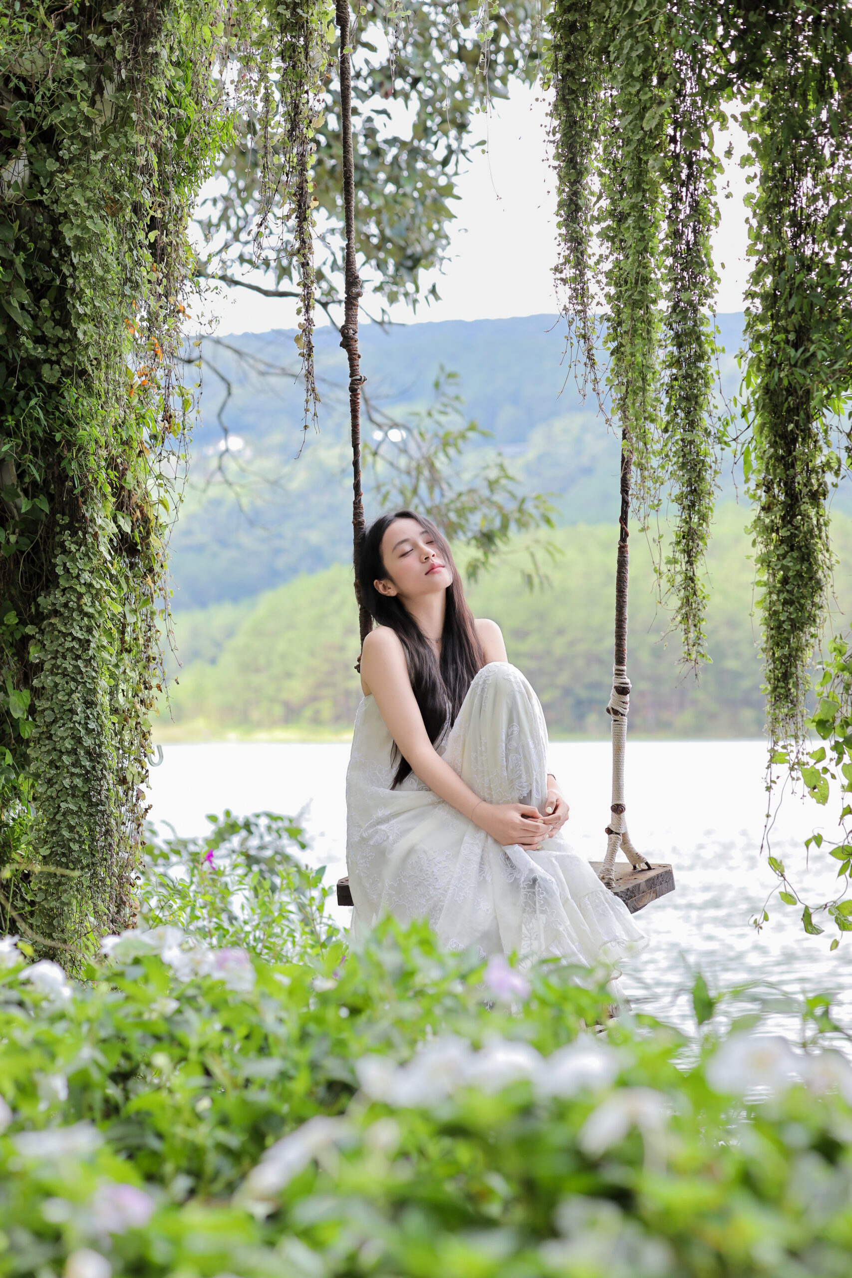 Dưới tán dù cổ kính